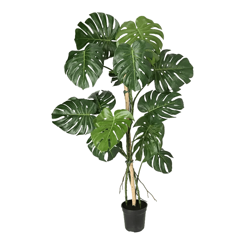 Kunstig fingerphilodendron - H: 150 cm.