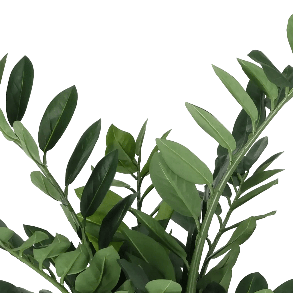 Closeup af Kunstig Zamifolia H: 66 cm.
