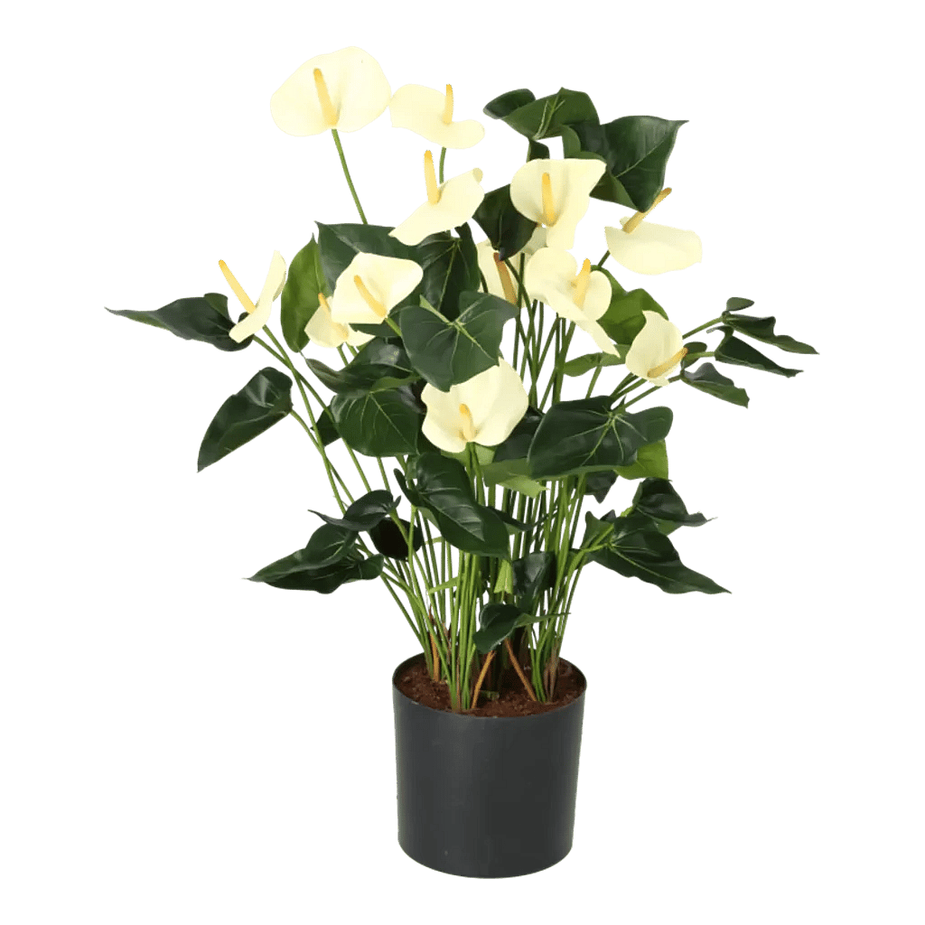 Kunstig Anthurium H: 85 cm.