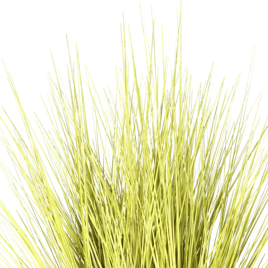 Closeup af Kunstig Miscanthus græs H: 85 cm.