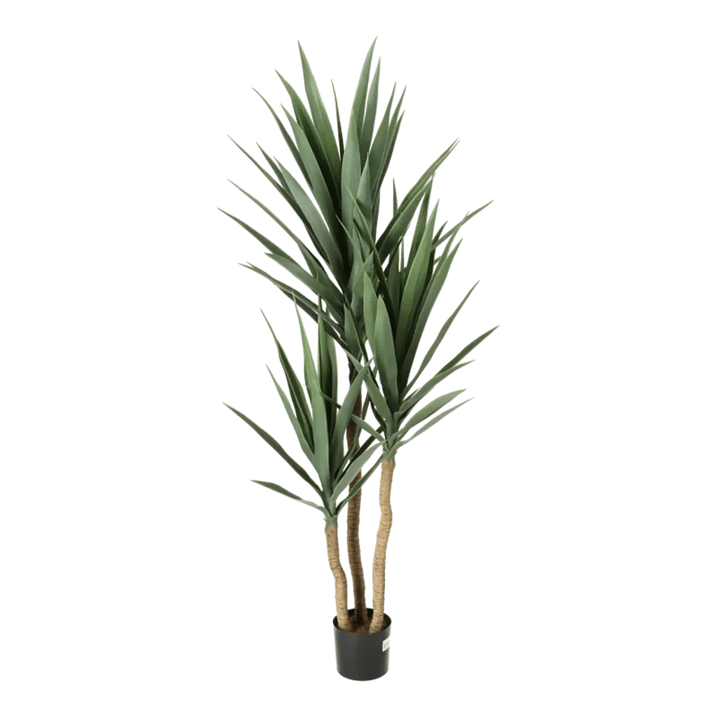 Kunstig Yucca palme H: 140 cm.