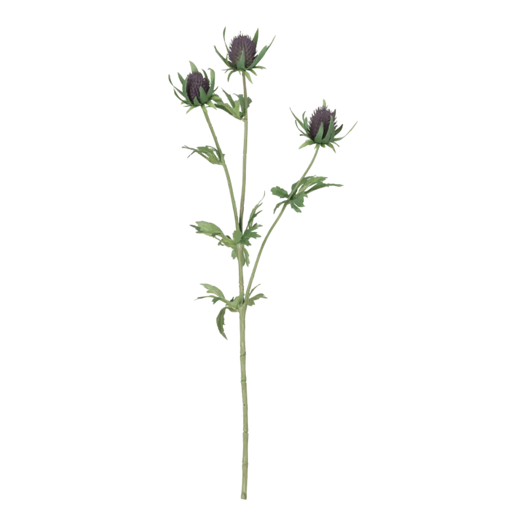 Kunstig tidsel stilk L: 60 cm.