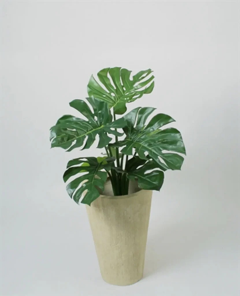 Kunstig finger philodendron - H: 65 cm.