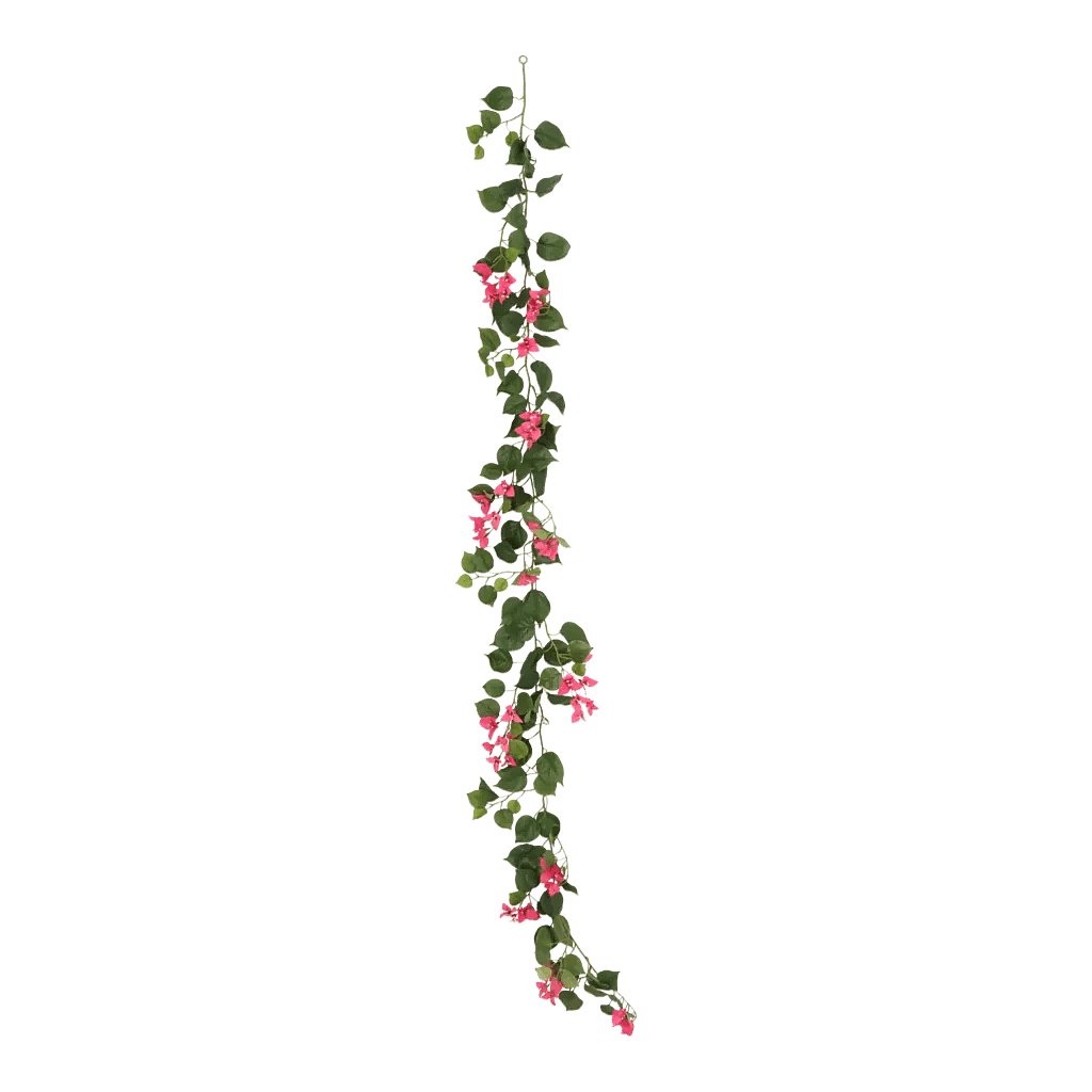 Kunstig Bougainvillea ranke - L: 180 cm.