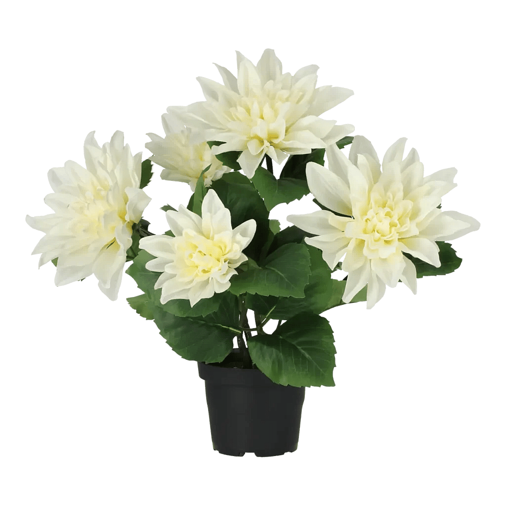 Kunstig Dahlia H: 30 cm.