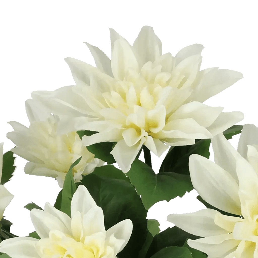 Closeup af Kunstig Dahlia H: 30 cm.