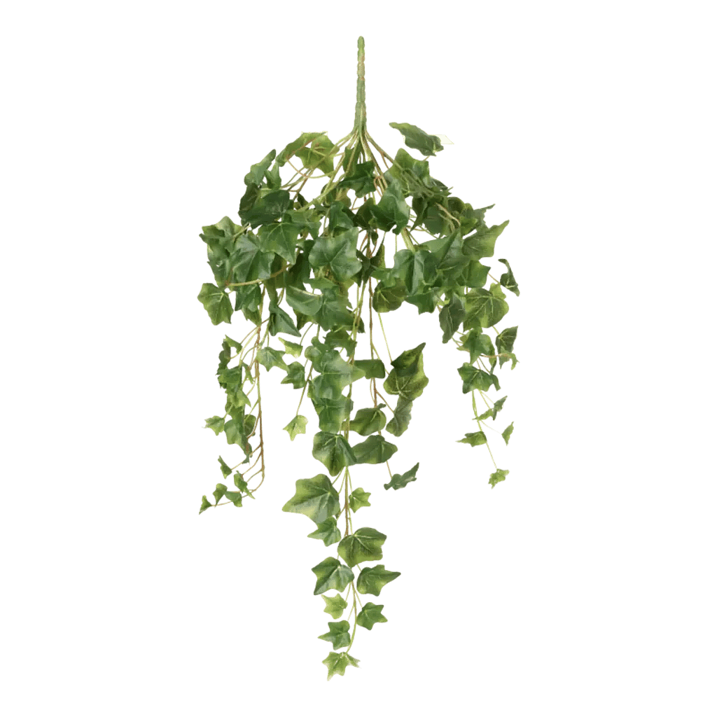 Kunstig efeu hængeplante - L: 70 cm.
