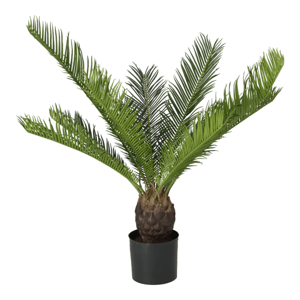 Kunstig Cycas palme H: 65 cm.
