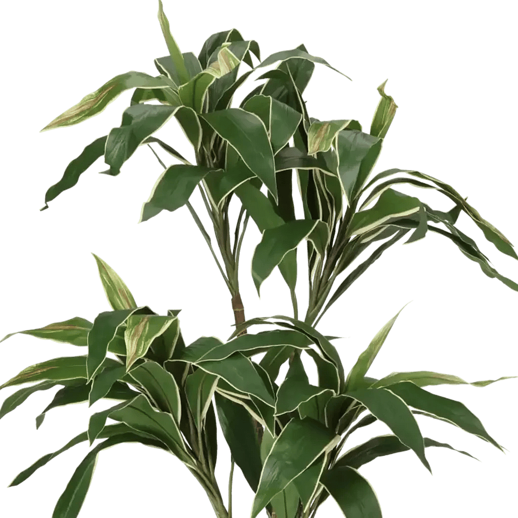 Closeup af Kunstig Cordyline palme H: 120 cm.