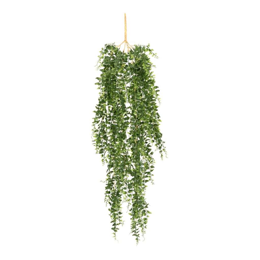 Kunstig boston bregne hængeplante - L: 100 cm.