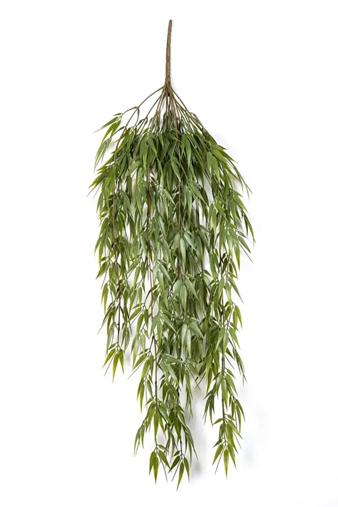 Kunstig bambus hængeplante - L: 85 cm.