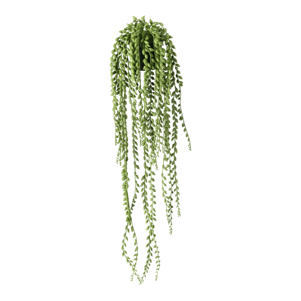 Kunstig Senecio hængeplante L: 90 cm.