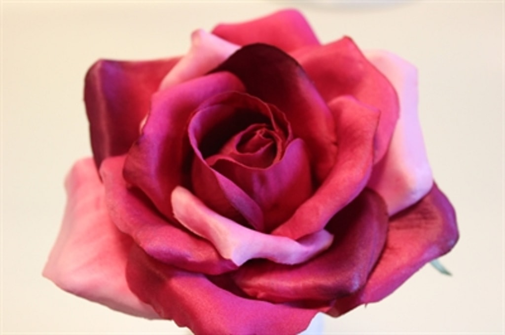 Kunstig Rosehoved Ø: 14 cm/ 24 stk..