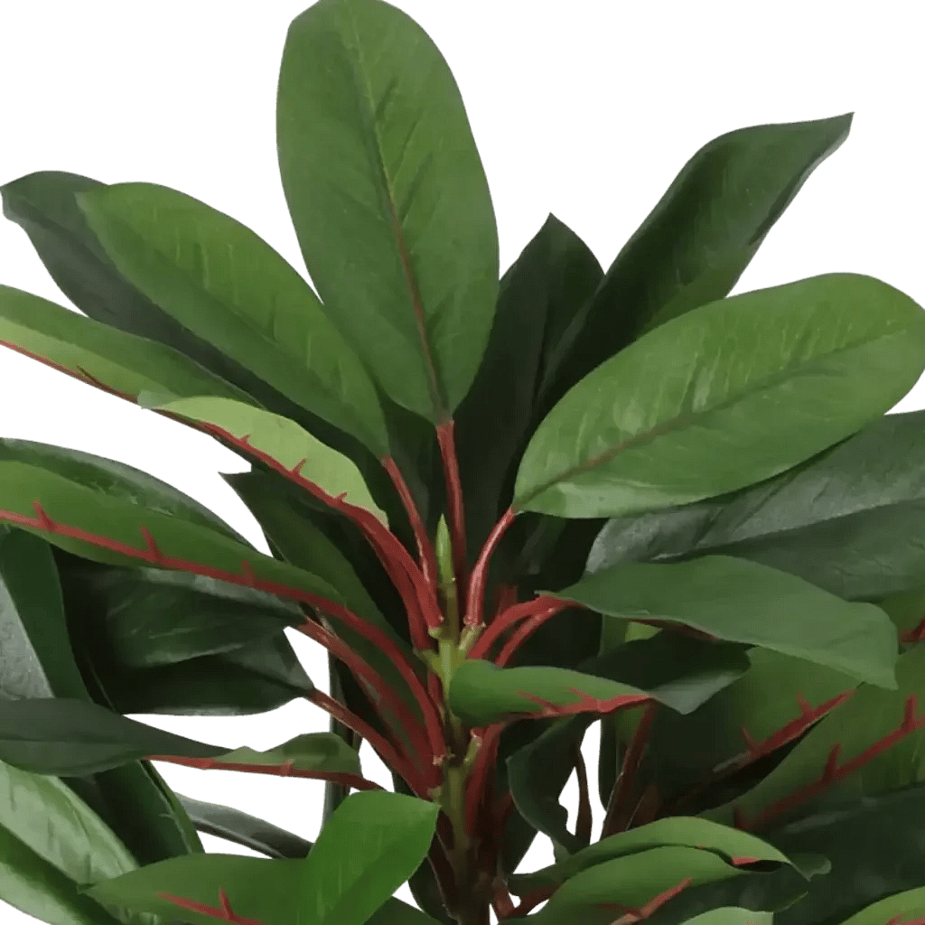 Closeup af Kunstig Schefflera H: 40 cm.