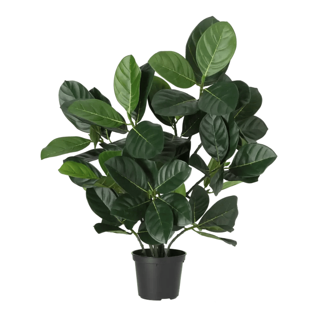 Kunstig artocarpus busk - H: 48 cm.