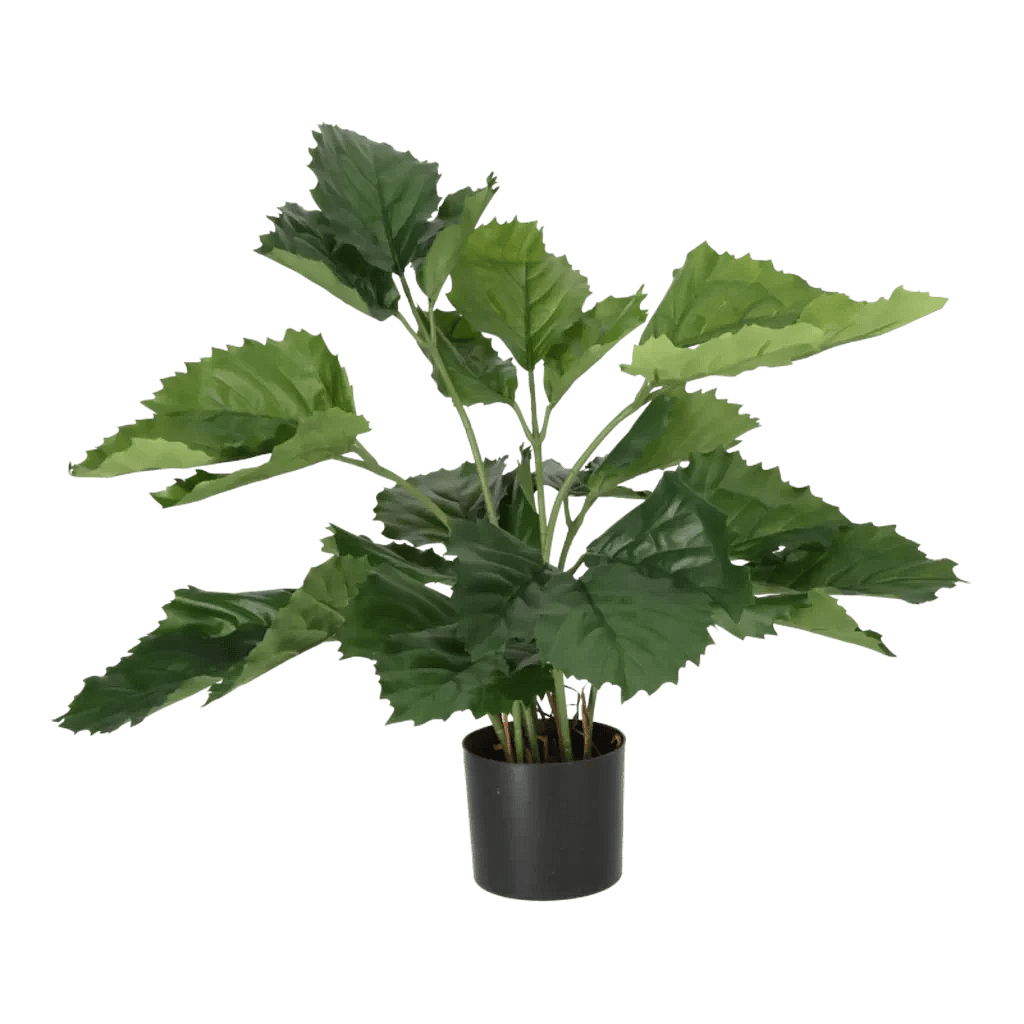 Kunstig tetrastigma busk - H: 46 cm.