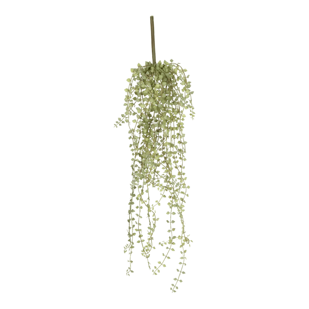 Kunstig hængeplante mini blad L: 65 cm.