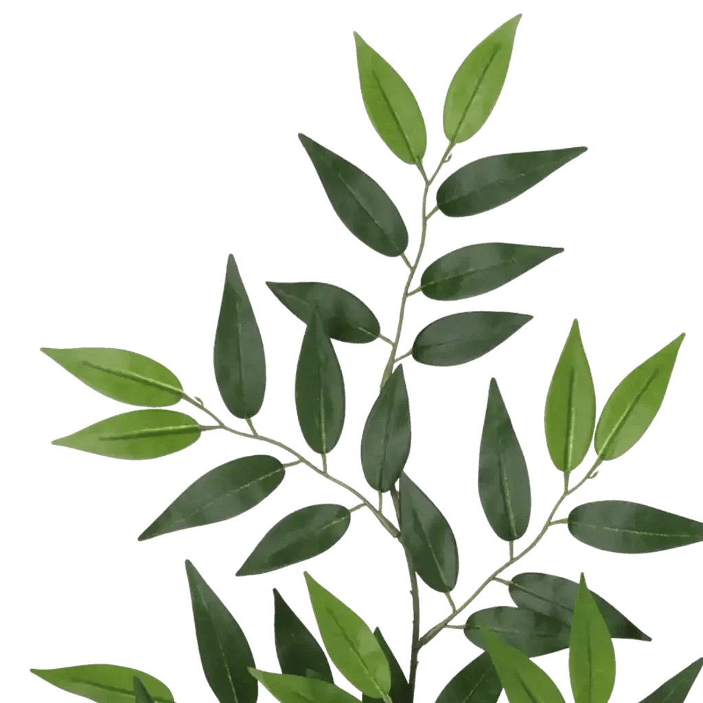Closeup af Kunstig Ficus L: 71 cm.