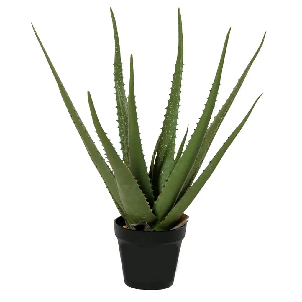 Kunstig Aloe Vera H: 49 cm.