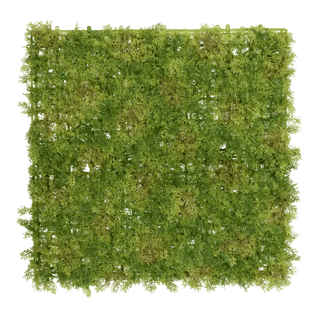 Kunstig Mosmåtte FR/UV 50 x 50 cm.