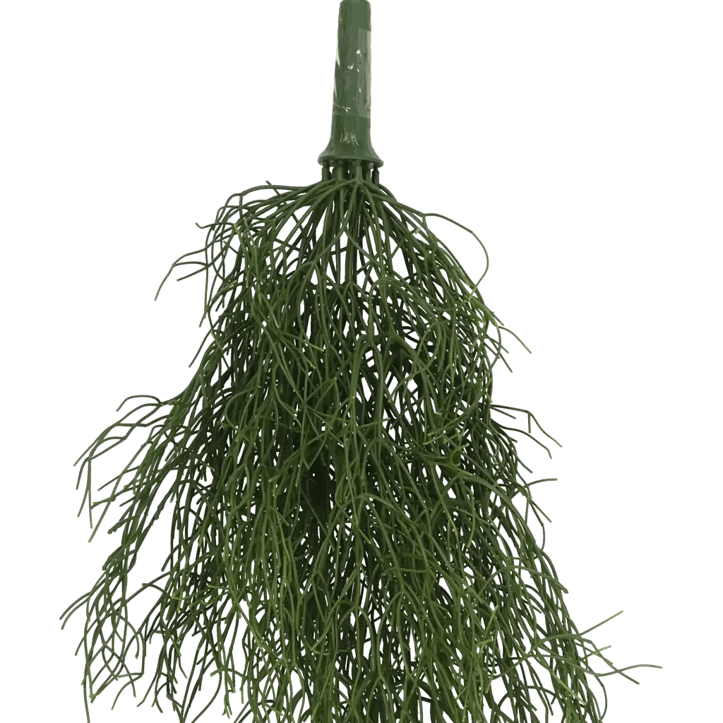 Closeup af Kunstig Rhipsalis hængeplante L: 75 cm.