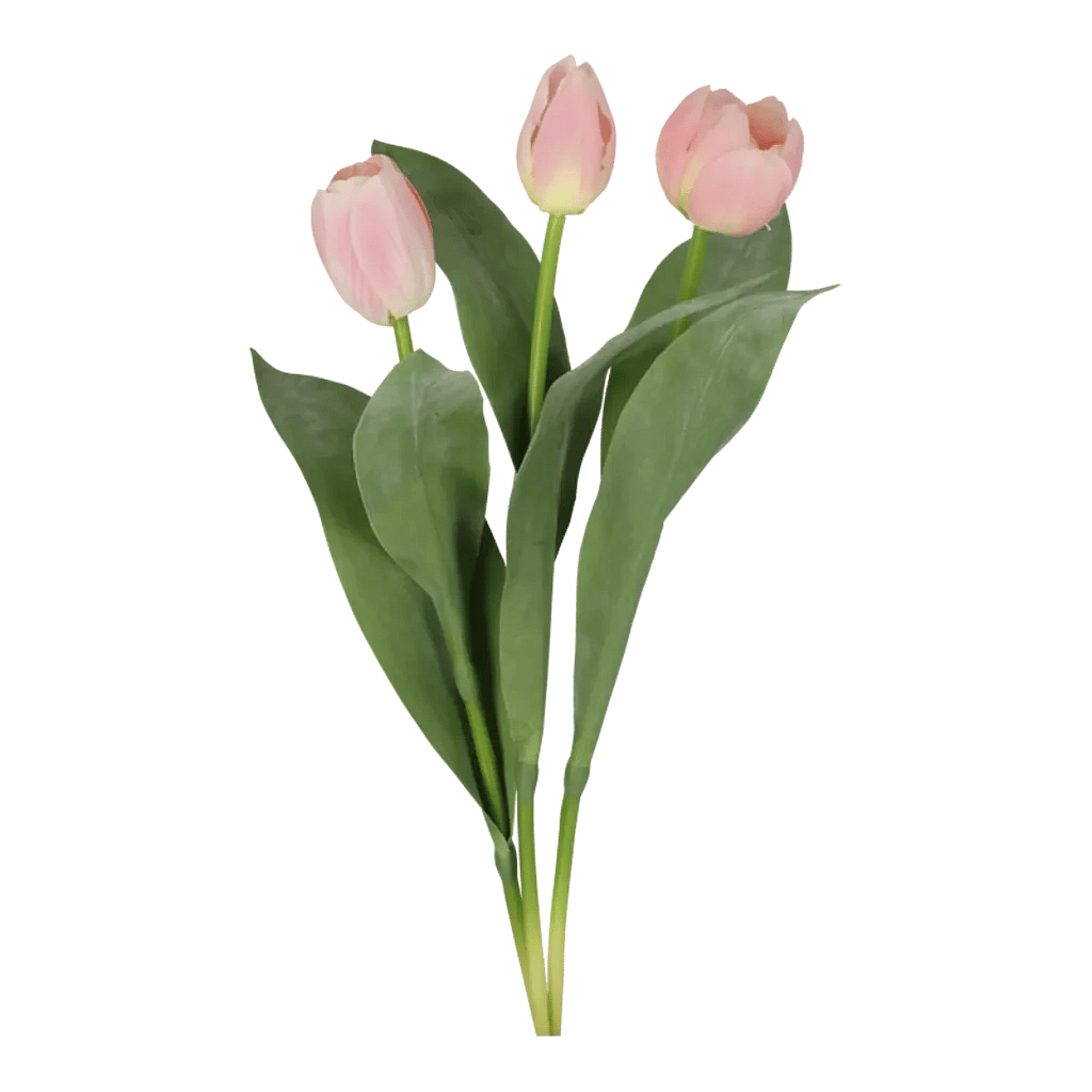 Kunstig tulipan mix rosa L: 36 cm.