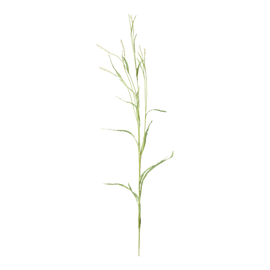 Kunstig græs stilk i grøn - L: 130 cm.