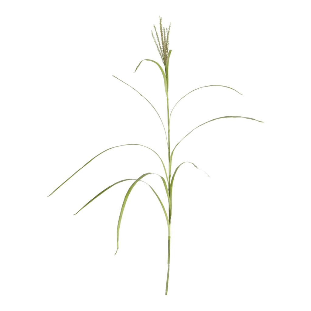 Kunstig grøn Græs stilk - L: 120 cm.