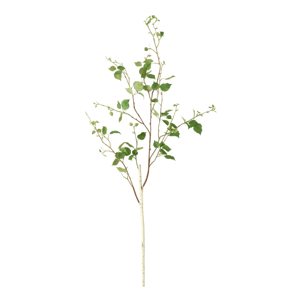 Kunstig Birk L: 120 cm.