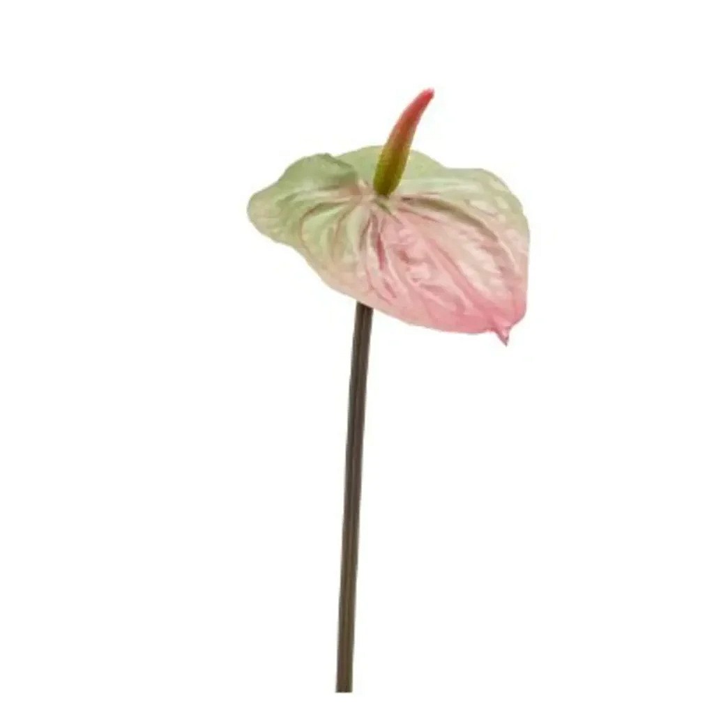 Kunstig Anthurium L: 65 cm.