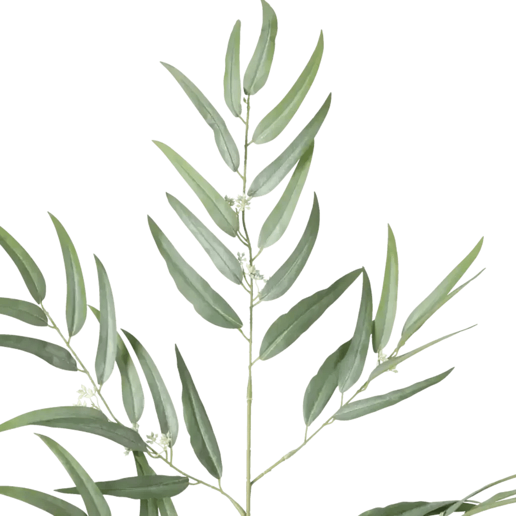 Closeup af Kunstig Eukalyptus L: 105 cm.