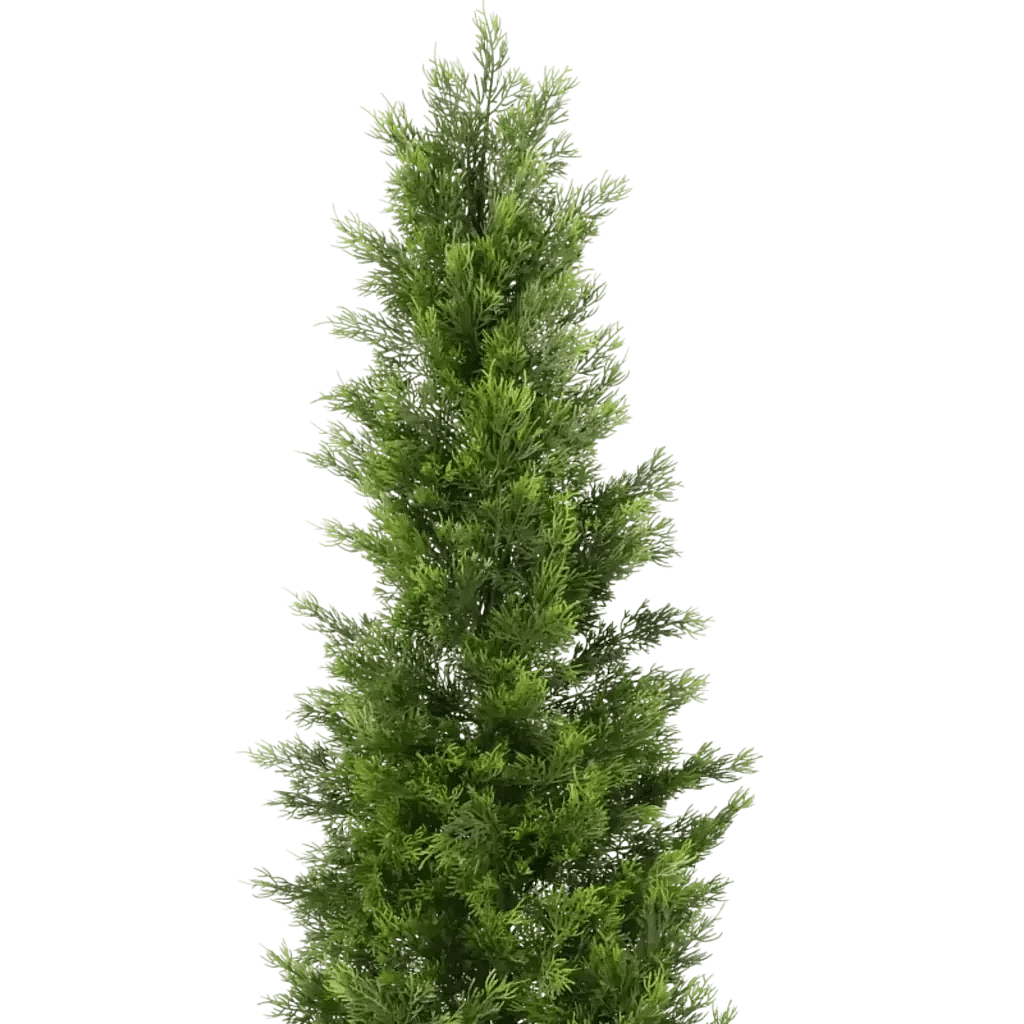 Closeup af Kunstig Cedartræ UV H: 150 cm.