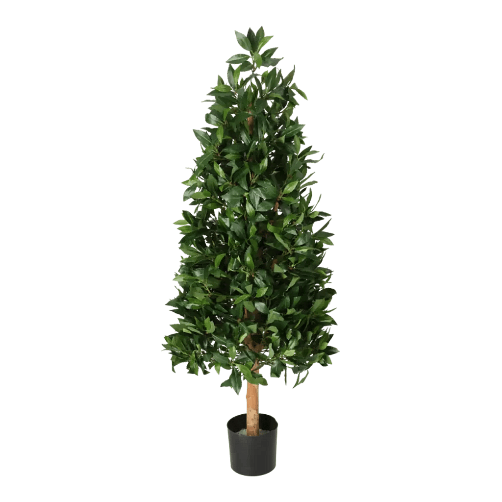 Kunstig Laurbær Pyramide de luxe H: 140 cm.