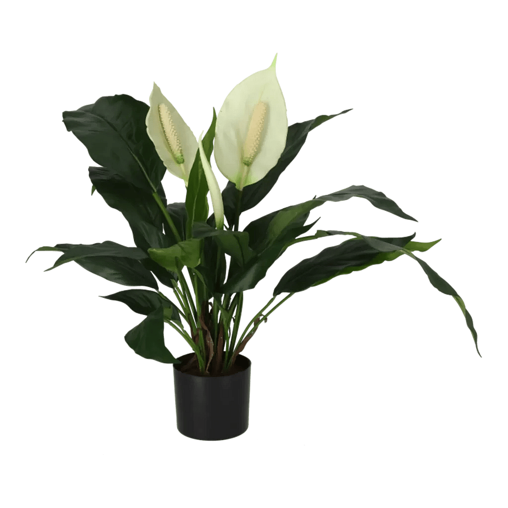 Kunstig Fredslilje H: 53 cm.