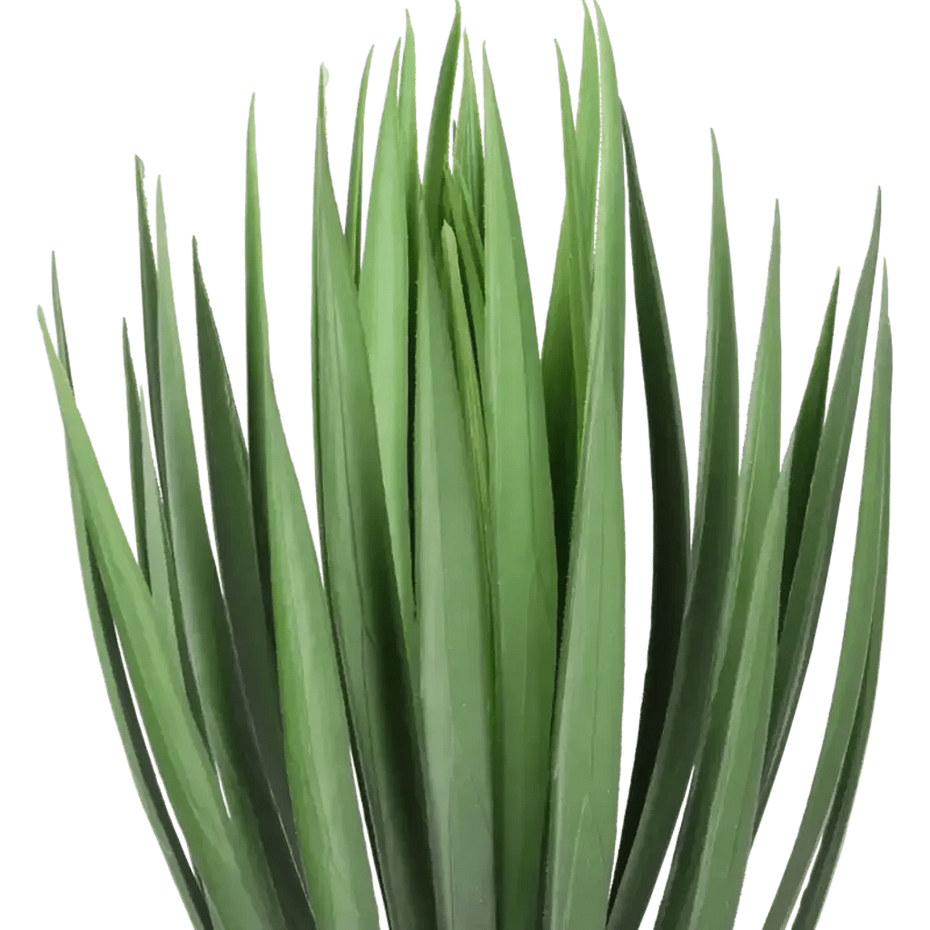 Closeup af Kunstig Yucca Baby palme H: 42 cm.