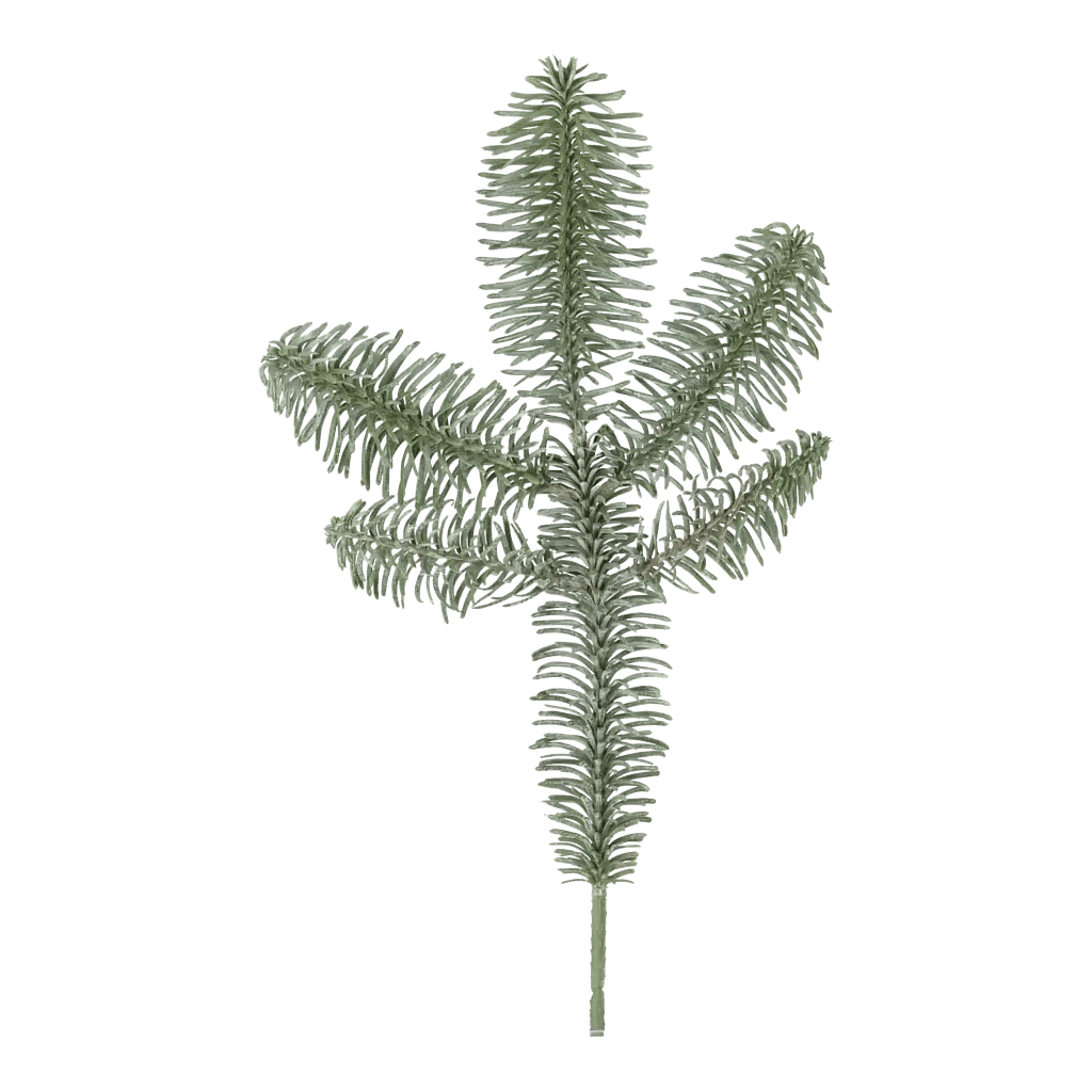 Kunstig Pinje gran stilk - L: 30 cm.