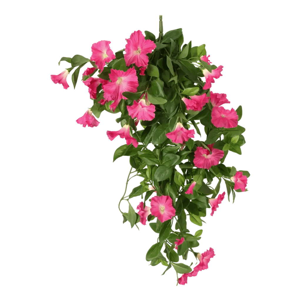 Kunstig Petunia hængeplante L: 85 cm.