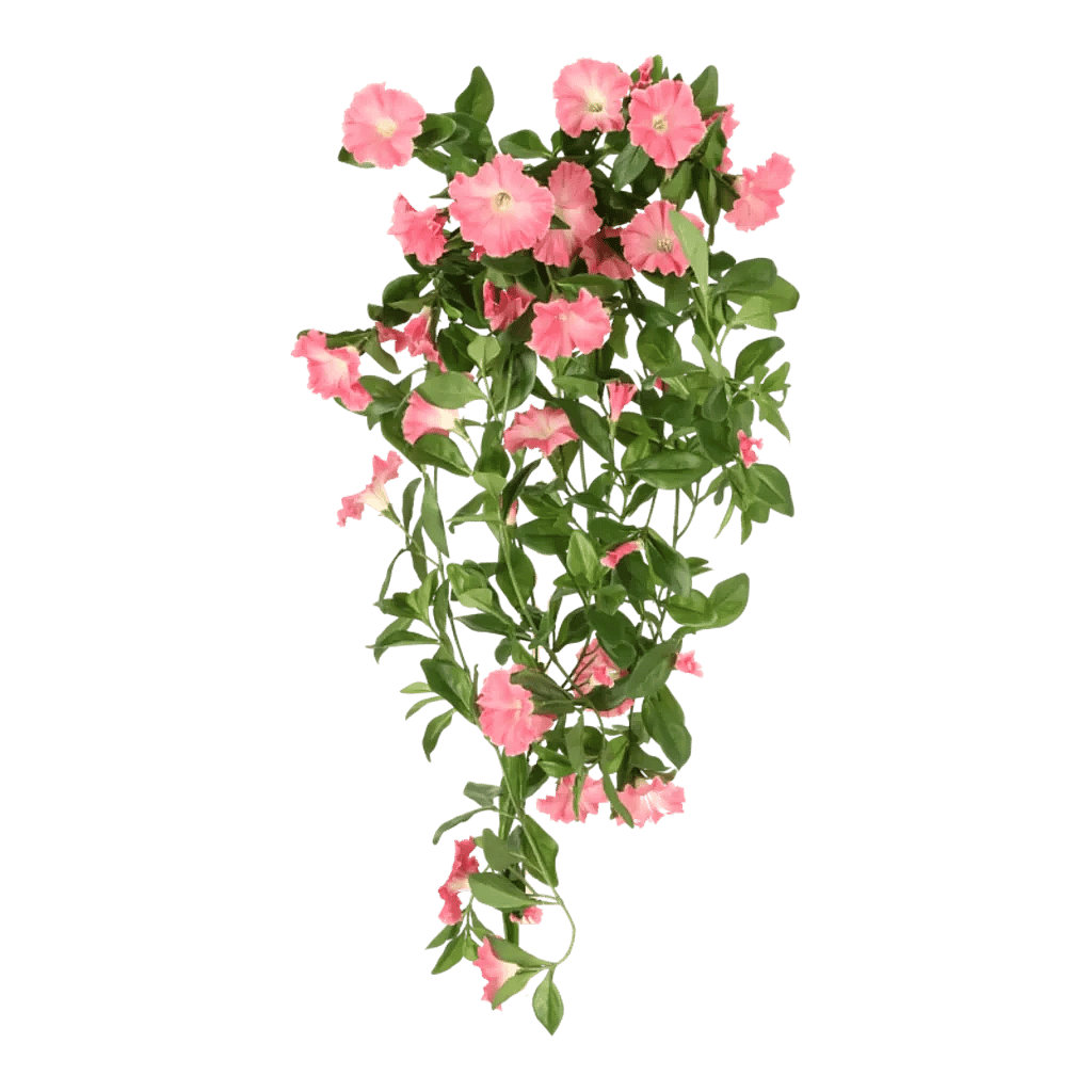 Kunstig Petunia hængeplante L: 85 cm.