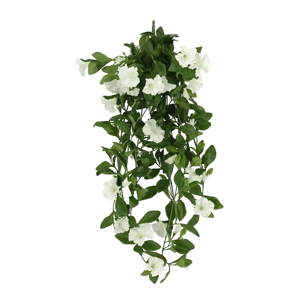 Kunstig Petunia hængeplante L: 85 cm.