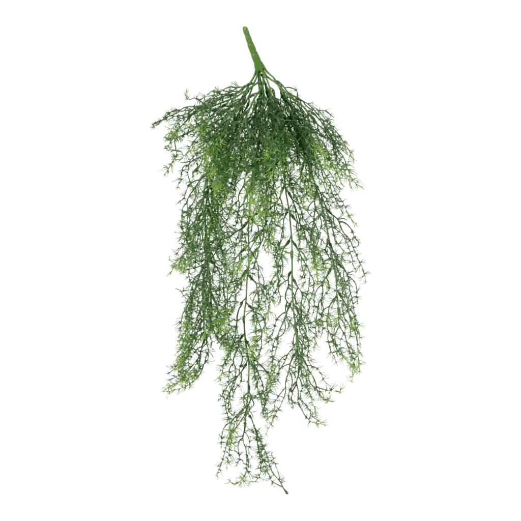 Kunstig Springeri hængeplante L: 75 cm.