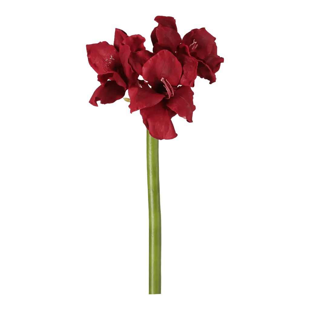 Kunstig Amaryllis L: 75 cm.