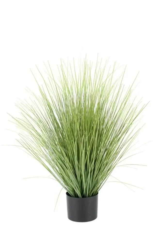 Kunstig græs i potte H: 80 cm.