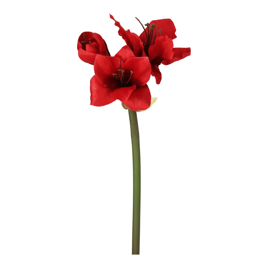 Kunstig Amaryllis L: 50 cm.