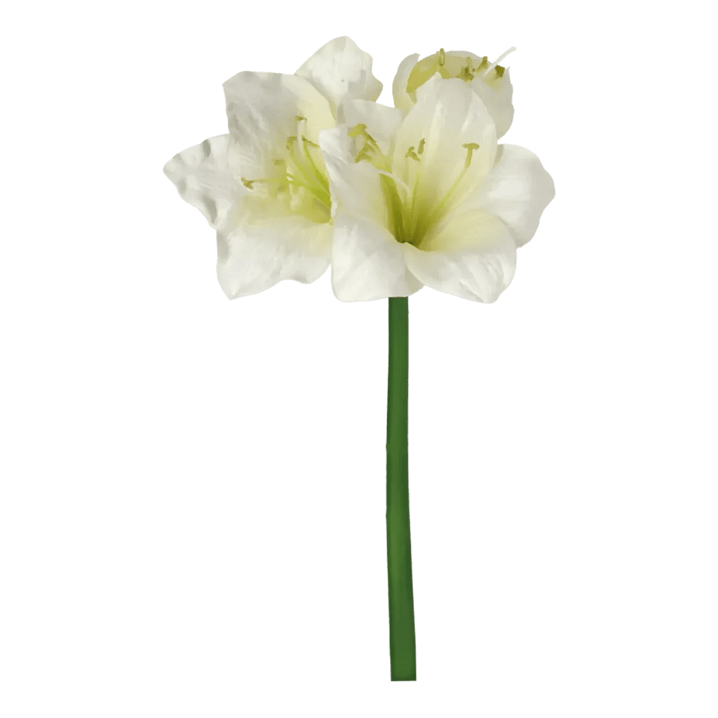 Kunstig Amaryllis L: 49 cm.