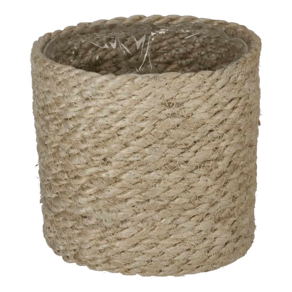 Nordal natur urtepotte JUTE - Dia 14 cm.