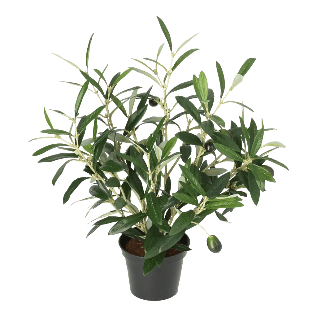 Kunstig Olivenbusk H: 38 cm.