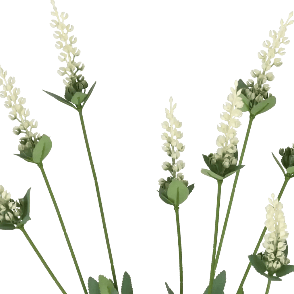 Closeup af Kunstig Lavendel H: 45 cm.