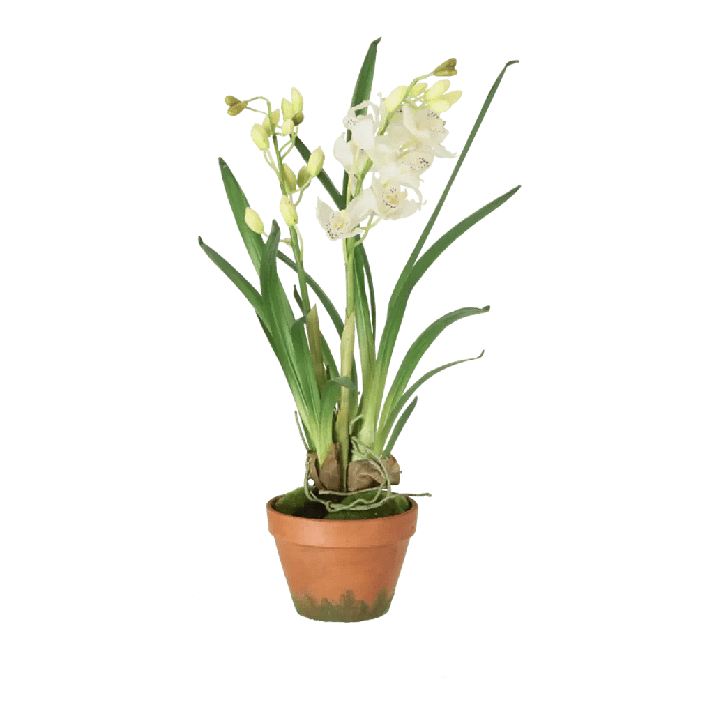 Kunstig Cymbidium H: 68 cm.