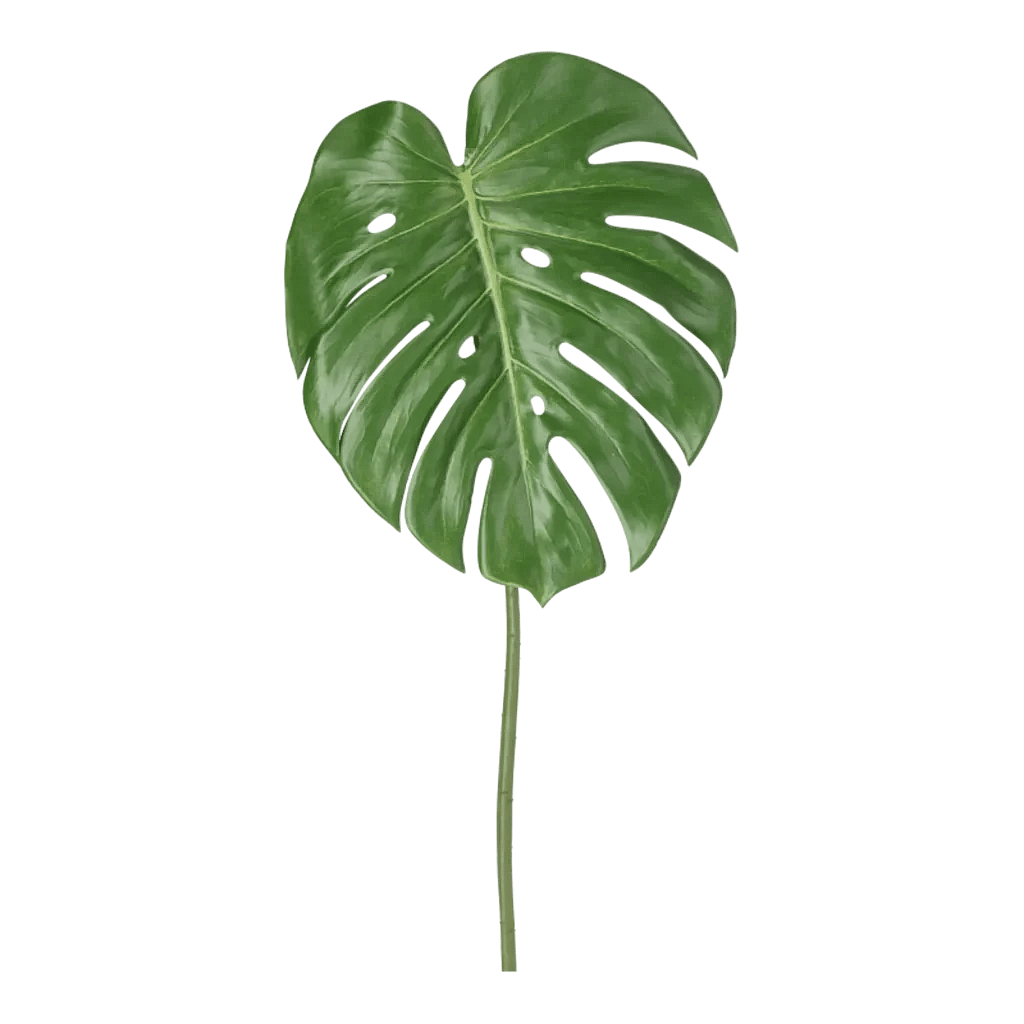 Kunstig Philo blad L: 60 cm.