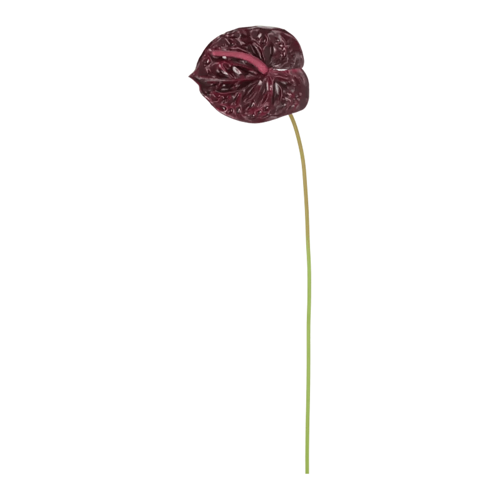 Kunstig Anthurium L: 67 cm.